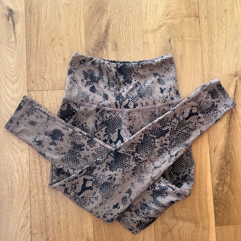 Snake Print Leggings